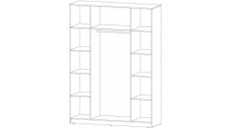 Шкаф 4-х створчатый Элегант, Белый