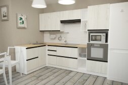 Кухонный гарнитур Амели мега прайм, 150х270 см